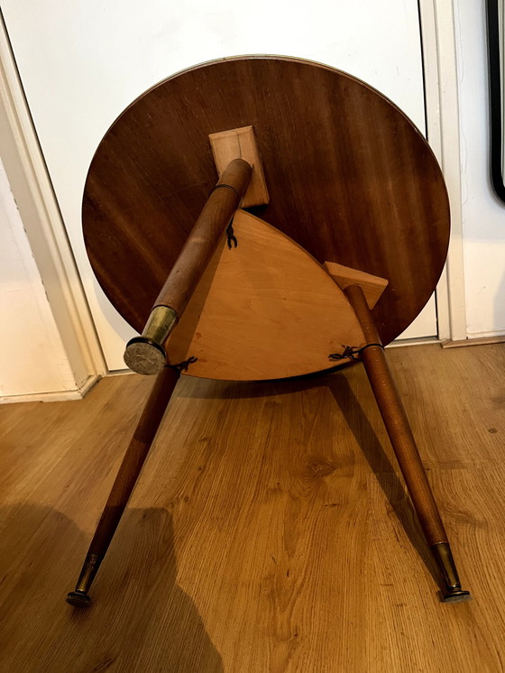 Image 1 of Mid Century Modern Coffee Table Ronde Tafel Side Table Classic