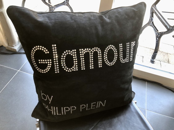 Image 1 of Glamour Kussen Swarovski Kristallen Van Philipp Plein