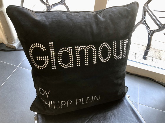 Image 1 of Glamour Kussen Swarovski Kristallen Van Philipp Plein