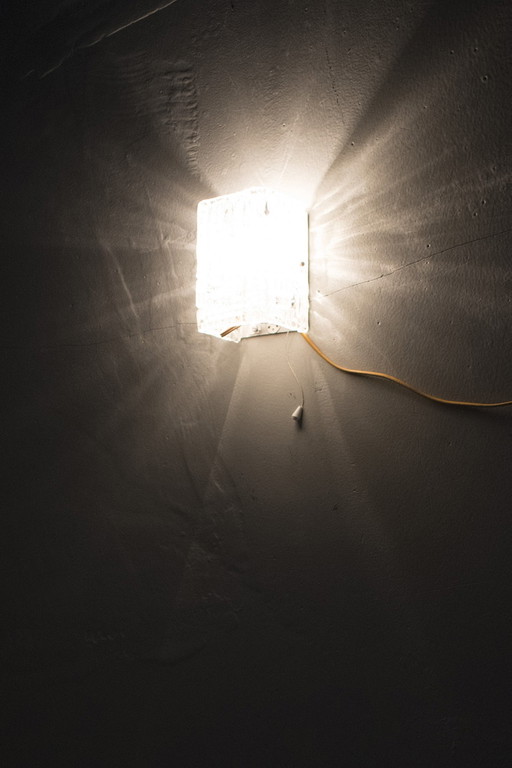 2 x vintage wandlampjes