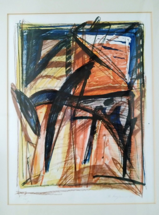 Theo Kuijper - Abstracte compositie