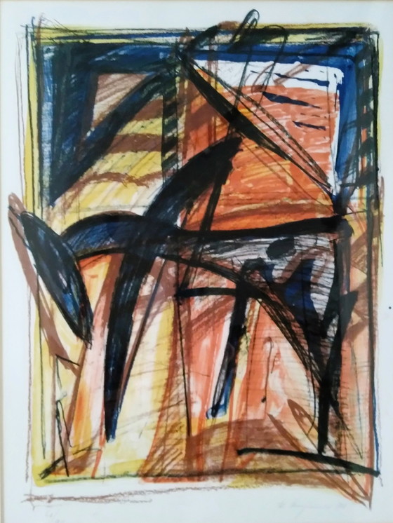 Image 1 of Theo Kuijper - Abstracte compositie