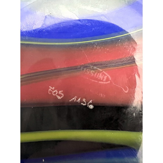 Image 1 of Vintage Murano glazen vaas van Ottavio Missoni, Italië 1980