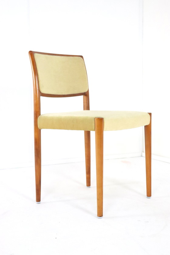 Image 1 of 4x Niels O Möller model 80 stoelen eetkamerstoelen vintage
