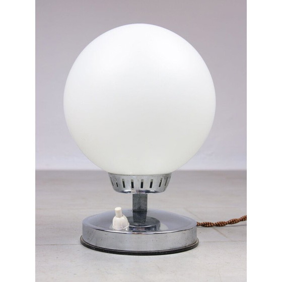 Image 1 of Vintage opaline tafellamp