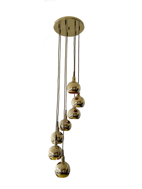 Image 1 of Vergulde Vintage Cascade Hanglamp