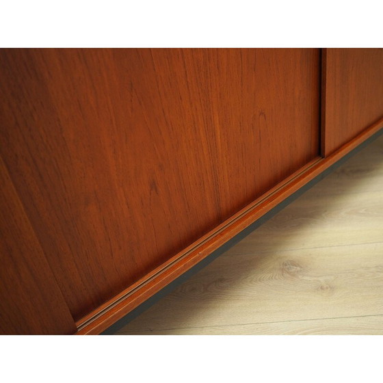 Image 1 of Vintage teakhouten dressoir, Denemarken 1970
