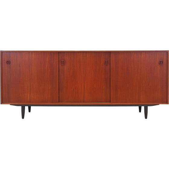 Image 1 of Vintage teakhouten dressoir, Denemarken 1970