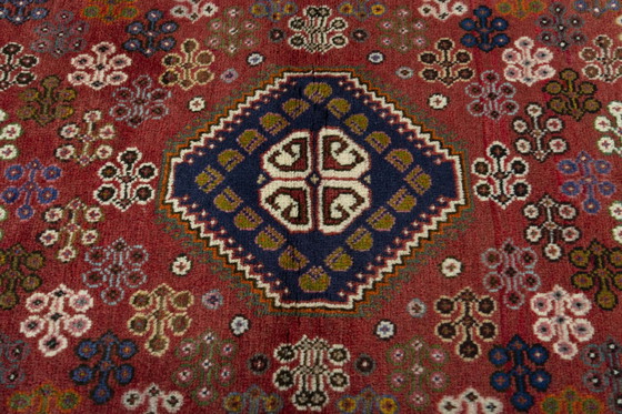 Image 1 of Handgeknoopt Shiraz Nomadisch Tapijt - 158 X 104 cm