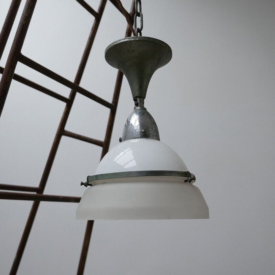 Image 1 of Paar vintage glazen hangers