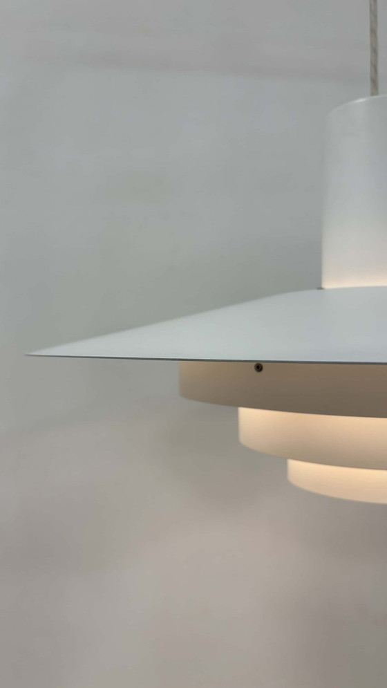 Image 1 of Vintage hanglamp “Karlebo” Fog & Morup