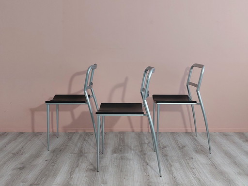 3x Zeus Postmoderne Eetkamerstoelen