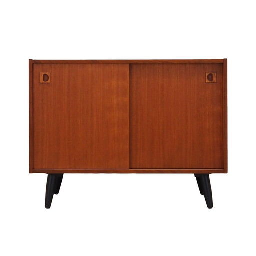 Teak kabinet, Deens ontwerp, 1970S, Productie: Denemarken