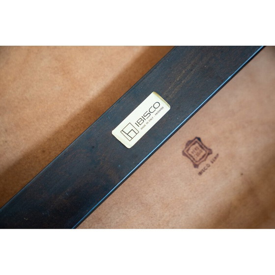 Image 1 of Set van 12 vintage rustieke grenen stoelen, Italië 1990