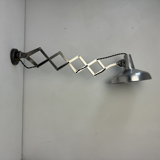 Image 1 of Kleine industriële accordeonlamp