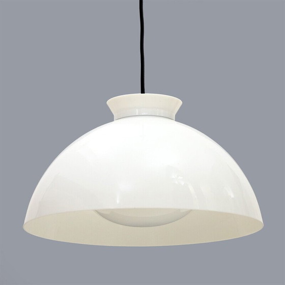 Image 1 of Vintage metalen kroonluchter van Achille en Pier Giacomo Castiglioni voor Kartell, 1960