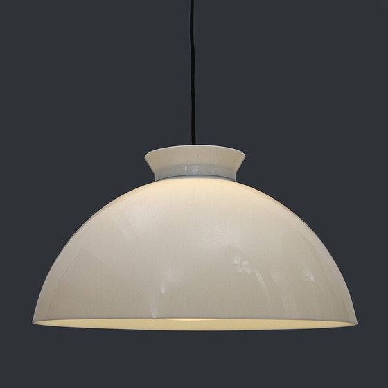 Image 1 of Vintage metalen kroonluchter van Achille en Pier Giacomo Castiglioni voor Kartell, 1960