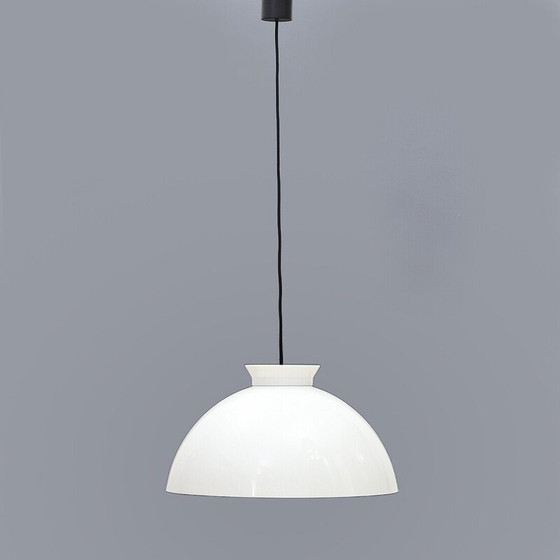 Image 1 of Vintage metalen kroonluchter van Achille en Pier Giacomo Castiglioni voor Kartell, 1960