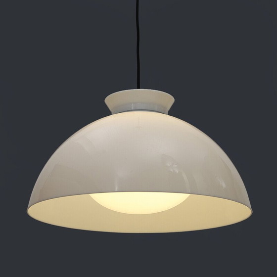 Image 1 of Vintage metalen kroonluchter van Achille en Pier Giacomo Castiglioni voor Kartell, 1960