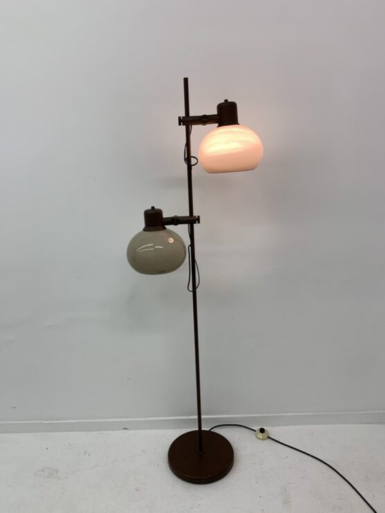 Image 1 of Herda Paddestoel Ruimtetijdperk Design Vloerlamp