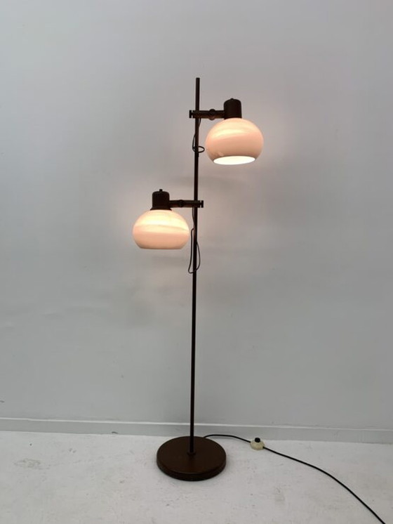 Image 1 of Herda Paddestoel Ruimtetijdperk Design Vloerlamp