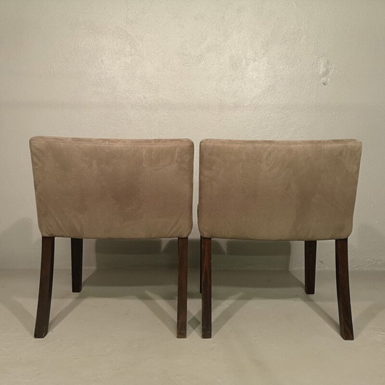 Image 1 of Paar Wilmotte Vintage pinguïn fauteuils voor Chaumet