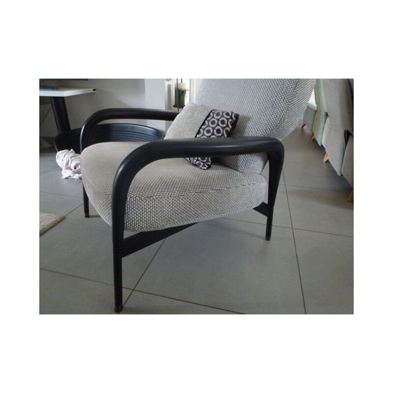 Image 1 of Vintage Brooks fauteuil van Rodolfo Dordoni voor Minotti