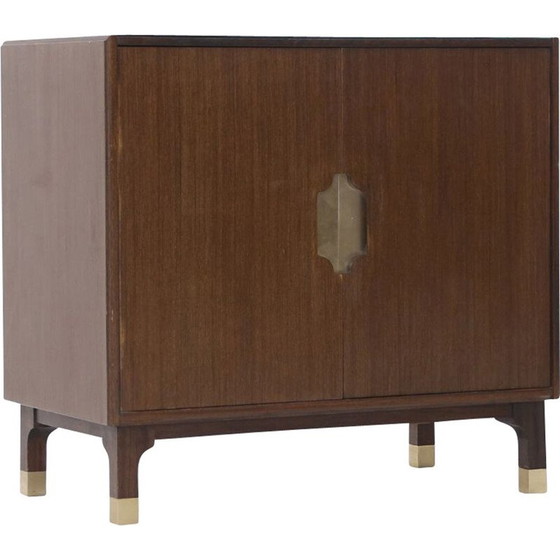 Image 1 of Vintage "Grazia" houten highboard van 3V arredamenti, jaren 1960