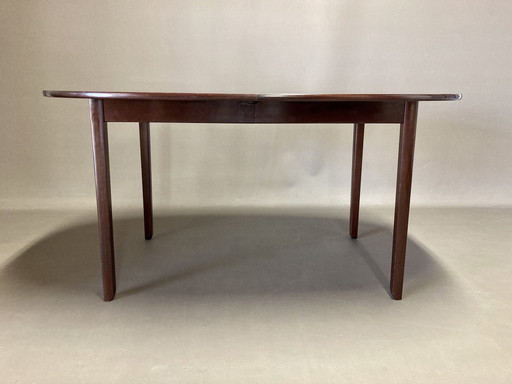 Scandinavische design tafel van rozenhout "Ole Wanscher" 1950.