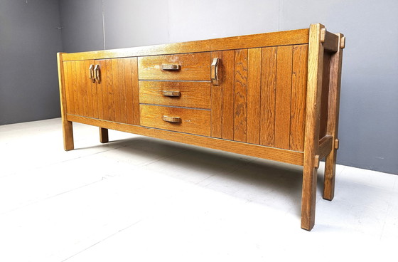 Image 1 of Vintage eiken dressoir, 1960S