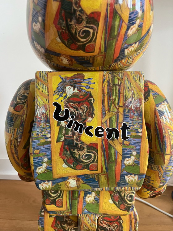 Image 1 of Bearbrick Van Gogh Courtisane 1000%