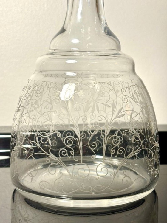 Image 1 of Karaf Baccarat M.Scarlatti Gestempeld