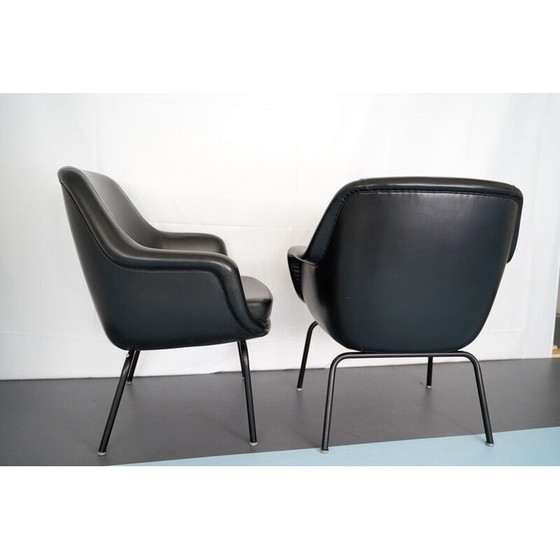 Image 1 of Paar vintage Olli Mannermaa fauteuils van Cassina, Italië, jaren 1960
