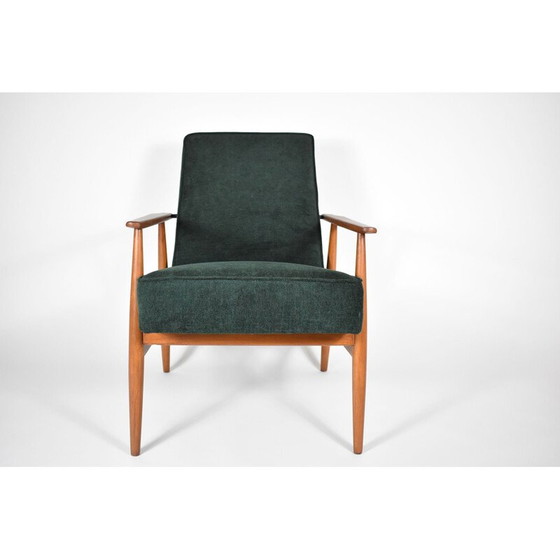 Image 1 of Vintage woudgroene fauteuils van Henry 1970