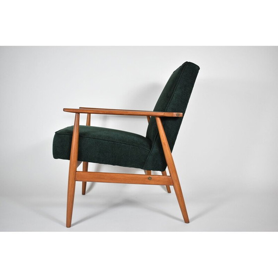 Image 1 of Vintage woudgroene fauteuils van Henry 1970
