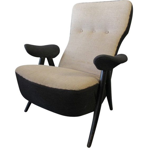 Image 1 of Fauteuil met haarspeld van Theo Ruth voor Artifort - 1950