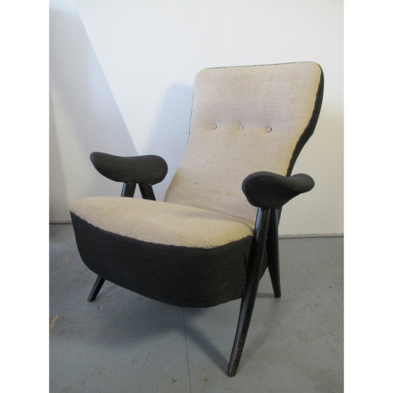 Image 1 of Fauteuil met haarspeld van Theo Ruth voor Artifort - 1950