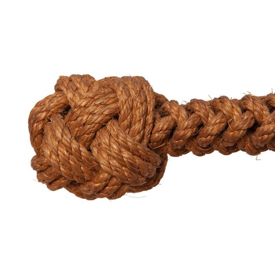 Image 1 of Vintage hanglamp in touw van Adrien Audoux en Frida Minet