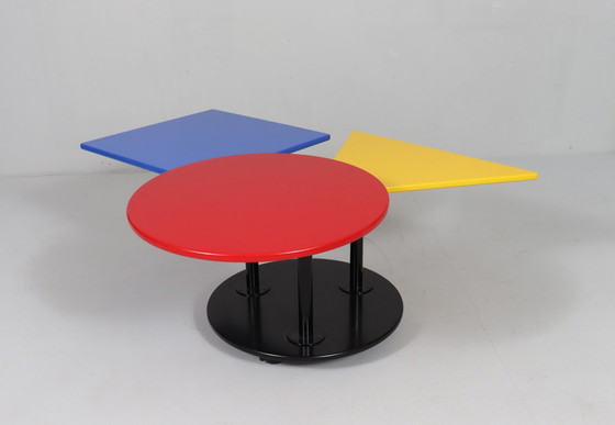 Image 1 of Salontafel in de stijl van Memphis Milano, jaren 1980