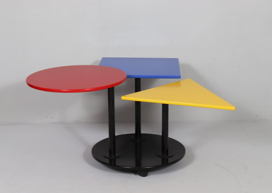 Image 1 of Salontafel in de stijl van Memphis Milano, jaren 1980