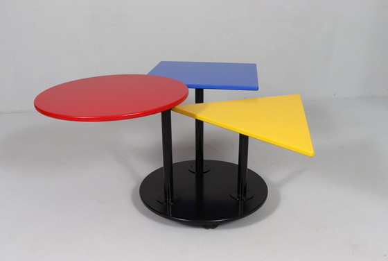 Image 1 of Salontafel in de stijl van Memphis Milano, jaren 1980