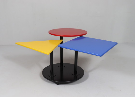 Image 1 of Salontafel in de stijl van Memphis Milano, jaren 1980