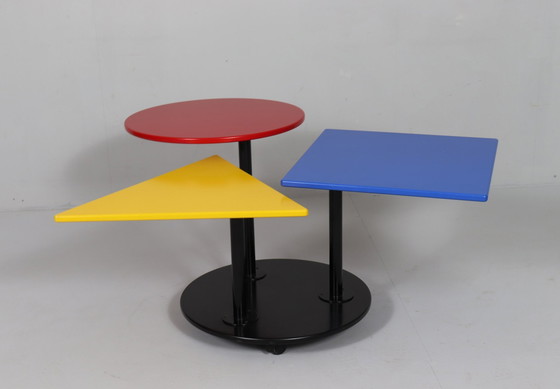 Image 1 of Salontafel in de stijl van Memphis Milano, jaren 1980