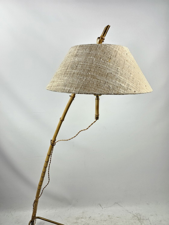 Image 1 of Vintage Vloerlamp Bamboe