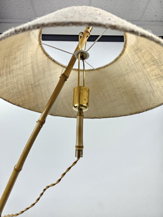 Image 1 of Vintage Vloerlamp Bamboe