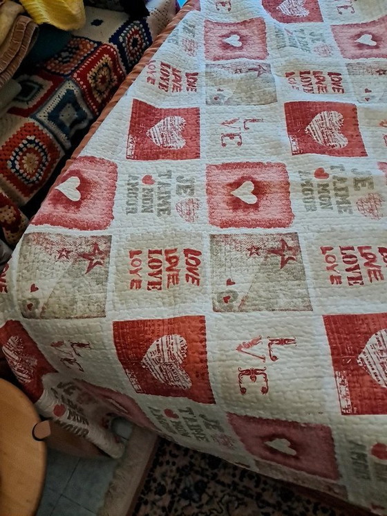 Image 1 of Vintage Bed Sprei (Frankrijk) 1979/1980