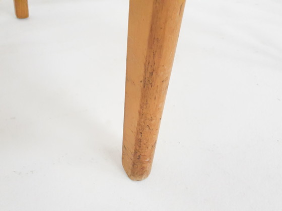 Image 1 of 4 vintage teak plywood stoelen