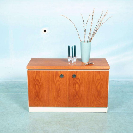 Image 1 of Vintage sideboard teak, sixties gerenoveerd, tvmeubel