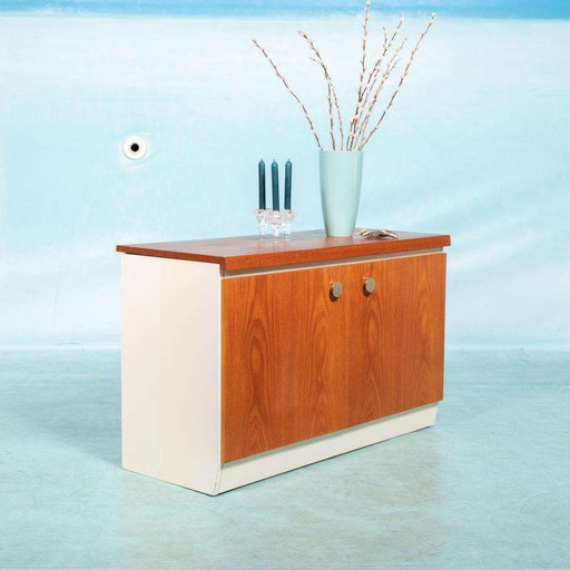 Vintage sideboard teak, sixties gerenoveerd, tvmeubel