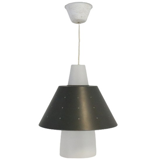 Image 1 of Glazen hanglamp 'pointelle'